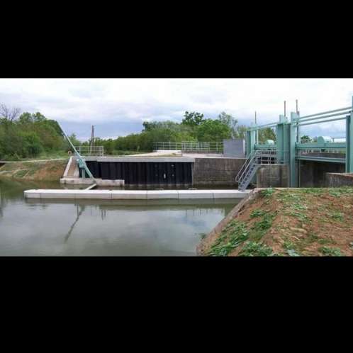Modernisation du barrage de l'aqueduc de Maill&eacute;